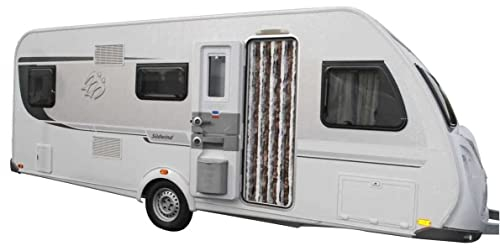 Arisol Flauschvorhang 56 x 185cm grau/weiß/schwarz