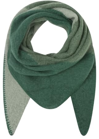 FASHION YOU WANT XXL Schal flauschig schal-tuch damen dicker dreieckstuch groß Wolle 3 FARBIG Farben kuschelig (dunkelgrün)