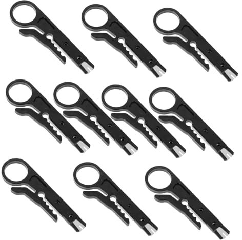 CANIGHT 10 Piezas De Alicates Pelacables, Cortadores De Cables Eléctricos, Herramientas Para Electricistas, Herramienta Pelacables, Herramienta De Punzón, Alicates Pequeños Cat6, Cortador