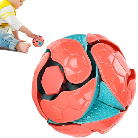 Farb-Flip-Ball – Tragbares Schaltpuzzle, Magische Kugel | Handspielzeug Für Kinder Und Erwachsene, Bunte Formwandlerkugel, Zufälliger, Trickster-Fidget-Gadget, Spinner-