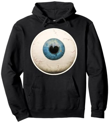 Globo Ocular Gigante Sudadera con Capucha