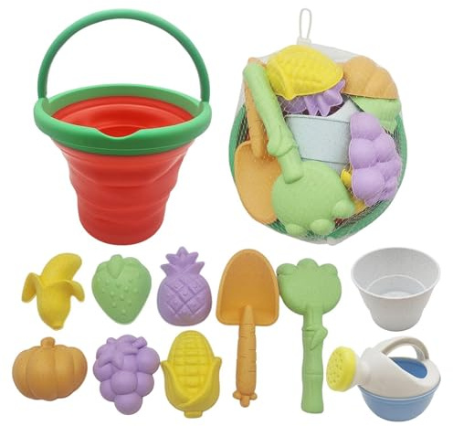 Generisch Silikon Sandspielzeug Kinder, Sandkasten Spielzeug, Sandspielformenset, Strands Formen Spielzeug Set Für Mädchen, Für Zu Hause Camping Urlaub Den Pool Reisen Den Spielplatz Im