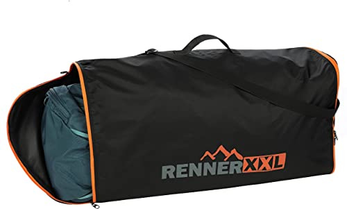 RENNER XXL Flight Cover Rucksack Schutzhülle für Flugreisen - Schutzhülle für Backpacker und Trekkingrucksäcke - schützt vor Schmutz, Abrieb und Förderbandkontakt