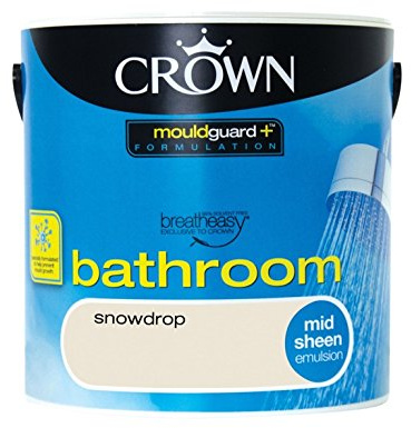 Crown Retail Bathroom Snowdrop 2.5 L