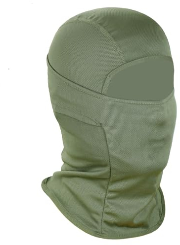 Achiou Balaclava Face Mask, Ski Mask UV Protector Lightweight for Motorcycle Cycling Running