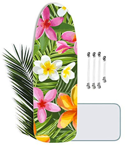 LBLZMS Bügelbrettbezug Extra Groß, 160 x 60 cm für Dampfbügeleisen - Bügelbrett Bezug extra Soft mit 100% Baumwolle - Anpassbare Beschichtung, XXL