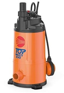 Pedrollo - Pompa sommersa TOPMULTIEVO3 0,55 KW fino a 7,2 m3/h monofase 220 V