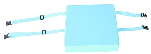 Kinder Sitzkissen - Sitzerhöhung für Baby & Kindersitz mit Tragriemen (Blau)