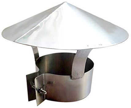 QWEASDF Skorstenshuva rostfritt stål fågelskyddsgaller för eldstäder, skorstensfäste, öppen spis, eldstadsöverdrag, öppen spis, eldstadshatt (90 mm – 250 mm),220 mm