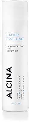 ALCINA Sauer-Spülung | 1 x 250 ml | Glättet und stärkt die Haarstruktur | Mit Sofort-Effekt | Verleiht Glanz & verbessert Kämmbarkeit | Ohne zu beschweren | Perfekt nach Haarbehandlungen
