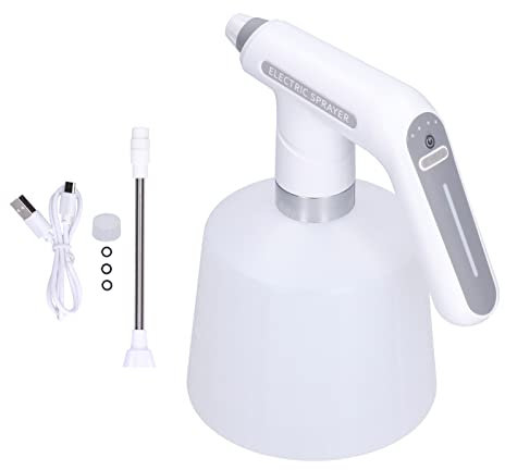 YongliJc Arrosoir Automatique Tenu dans la Main, arrosoir électrique, Bouteille de pulvérisation Automatique Tenue, avec Bec réglable, pour Le Jardin à la Maison(2.5L)