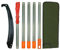 SUNORCHID Pole Pruning Saw 7.8 Foot Long Handle Adjustable Length, Tree Pruner Tree Loppers Long Reach for Pruning Branches and Leaves; with Carry Bag and Sturdy Pole, Cuts Clean and Fast