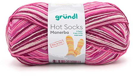 gründl Gründl Hot Socks Manerba Sockenwolle 4-fädig 100g 420m