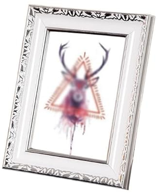 Fotorahmen/Bilderrahmen Qualitativ hochwertig Vintage Fotorahmen Gold Bilder Rahmen Europa Home Decor Retro Hochzeitsbilder Frames Schreibtischdekoration Leerrahmen ( Color : A , Size : 5 inch )