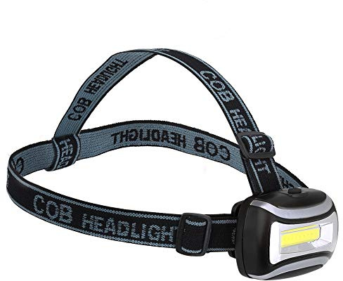 Topyond Lampe Frontale étanche, Lampe De Poche à Tête Durable, Phare De Lampe De Poche LED Rechargeable pour Le Cyclisme en Plein Air, Le Camping, la Pêche