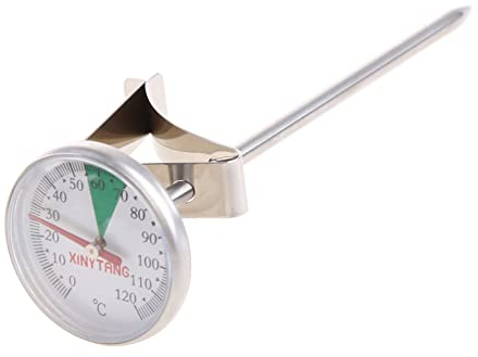 Tragbares Thermometer aus Edelstahl für Küche, Kochen, Milch, Kaffee, Sonde, digitales Temperaturmessgerät, Thermometer, Pyrometer, Luftfeuchtigkeit, Barometer, Controller, Transit-Sensor, Messung,