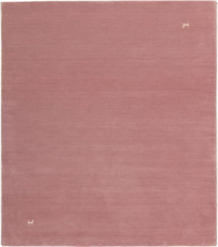 Nain Trading Loom Gabbeh Old Rose 200x198 Modern Orientteppich Quadratisch Teppich Wolle Indien