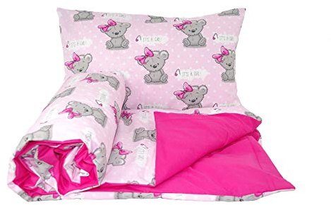 Baby's Comfort 2 pcs baby QUILT DUVET & PILLOW set 120x90cm to fit children toddler COT bed (3)