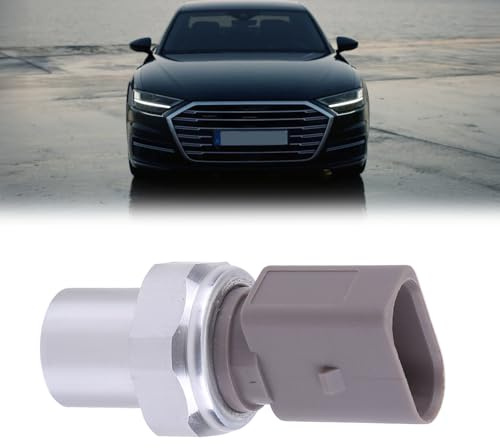 ISAKEN Klimaanlage A/C Druckschalter Sensor 3R0959126 für A2 8Z A4 B6 B7 A6 C5 A8 4e Seat Exeo 3r Drucksensor Klimasensor Druckschalter Klimadruckschalter Klimaanlage Sensor