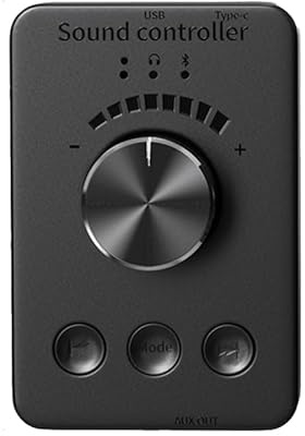 Cenei USB Bluetooth 5.1 Computer Volume Controller Multimediast PC Speaker External Audio Volume Control Adjustment Knob