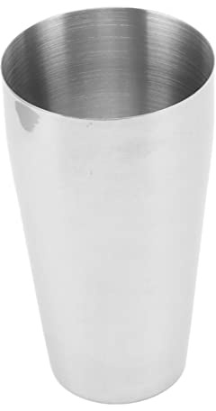 Keenso Tasses en Acier Inoxydable Tasse de Mélange de Milkshake de 750 Ml Verre à Boire en Métal pour Bar café Magasin de thé au Lait Construction en Acier Inoxydable Conception Empilable Mélange et