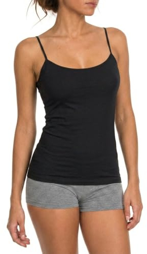 JANIRA Camiseta Mujer de Tirantes Finos Day Cotton Escote Redondo 1045044