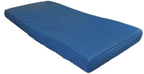 Abena Lot de 10 protège-Matelas imperméables à Usage Unique 210 x 90 x 20 cm Bleu