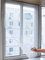 BricoShopping® Moskitonetz Vorhang Moskitonetz Aufkleber Version 2 Schleier mit verstellbarem Klettverschluss Universal für Fenster Balkon Wohnmobil Moskitonetz DIY (130 x 150 cm, Weiß)