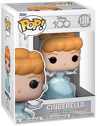 Funko Pop! Disney: Disney 100 - Cinderella - Vinyl-Sammelfigur - Geschenkidee - Offizielle Handelswaren - Spielzeug Für Kinder und Erwachsene - Modellfigur Für Sammler und Display