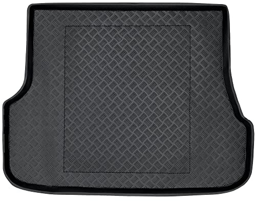 SMK Kofferraum schutzmatte Kofferraummatte passt für Ford Mondeo III 2000-2007 Strapazierfähige Kofferraummatte für alle Jahreszeiten, die vor Schmutz und Dreck schützt