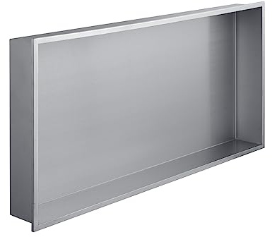 Hornacina de Ducha a Empotrar 60x30x7 | Acabado Inoxidable | Estante de Pared para Baño | Diseño Moderno | Resistente a la Humedad | EUROSANIT