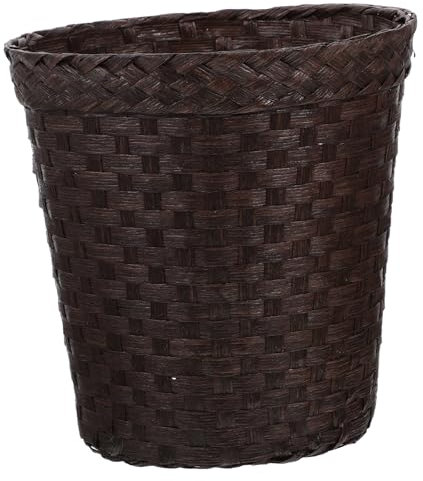 COLLBATH Panier à Linge Panier De Rangement Tressé Poubelle De Salle De Bain Contenants Multi-usages