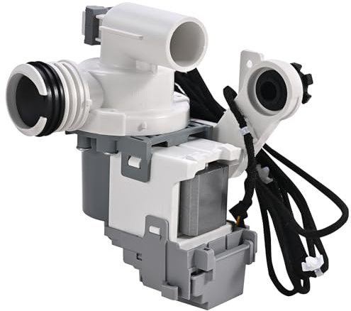 DC97-19289F Washer Drain Pump Assembly for Samsung Washing Machine - Replaces DC97-17366A DC97-17349B DC97-19289A PX3516-01 - Fits WA45H WA48H WA50K WA52J WA40J Top Load Washer Motor