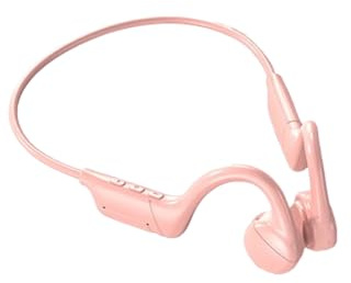 Blissbuilt Bone Conduction Headphones Open-Ear Wireless Earphones With Bluetooth 5.2,IPX5 Waterproof Running Headphones With Built-in Mic,12 Hour Playtime