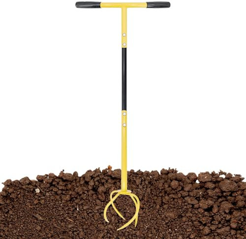 Outil de jardinage pour cultivateur manuel, outil de griffe de jardin, outils manuels de jardin amovibles, outil de jardinage - rond-point, outil de jardinage, tilot manuel ergonomique pour fleurs, bu