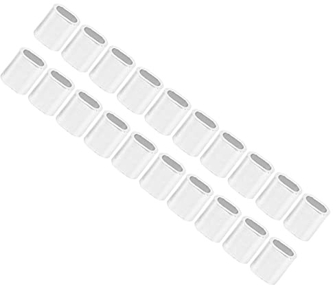 High-Quality Wire Ferrules & Crimping Sleeves - Steel Wire Rope Aluminium Ferrules M4 AL6063 1-Hole Clamp Chuck - 100Pcs Loop Sleeve Kit