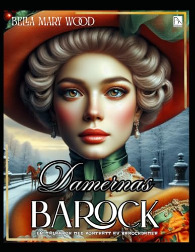 Damer under Barocken Målarbok for barn och vuxna: Barock målning bok