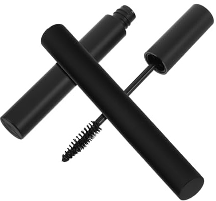 UKCOCO 2 Stück Temporäre Bartfarbe für Männer Schwarze Einweg Bartbürste Voluminöses Styling für Schnurrbart und Augenbrauen Präzise Anwendung Wasserfeste Haarfarbe