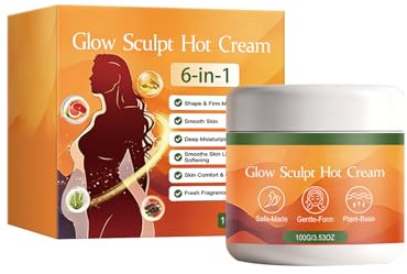 KOAHDE Crème Hydratante Anti-Cellulite,Crème Amincissante Chauffante,50G,1PC,pour Ventre,Cuisses,Jambes et Fessier,Lisse la Peau et Améliore la Silhouette