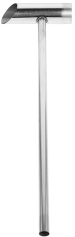 SUPVOX Cucchiaio per Zucchero Filato in Acciaio Inox 304 lungo 30 Cm, Riutilizzabile per Macchina Zucchero Velo, Accessorio per Preparazione Marshmallow, Maneggevole e Resistente