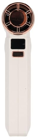 CHICIRIS Spolverino Elettrico, Soffiatore Portatile Ricaricabile con Luce LED e Ricarica USB per Campeggio All'aperto, Viaggi e Pulizia della Casa (WHITE)