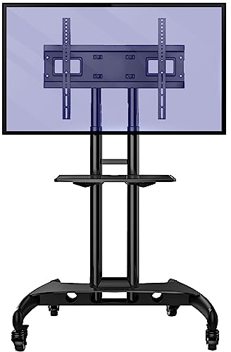 Invision Mobiler TV Ständer Fernsehwagen für 32-75 Zoll HDR LED & LCD Bildschirme