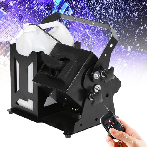 Macchina per Fare la Neve Macchina per Fare la Neve con Fiocchi di Neve Macchina per la Neve Artificiale Portatile con Telecomando per Natale, Feste di Matrimonio, Feste, Feste con DJ