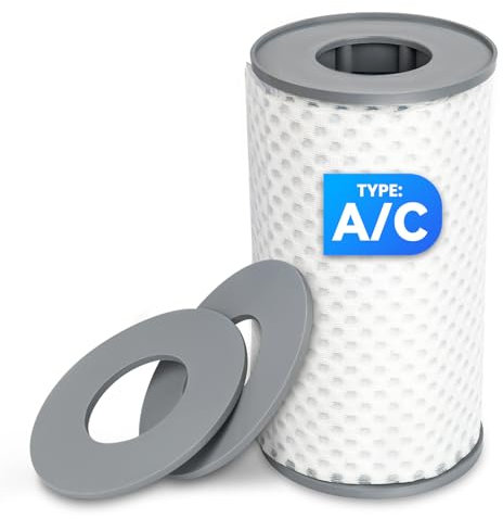 OIDASYIHEN Filtre de piscine robuste A ou C - Filtre de piscine durable réutilisable - Cartouche de filtre de piscine hors sol fiable