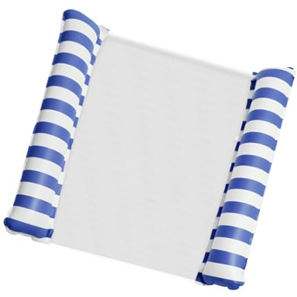 Île de natation gonflable pour deux personnes, 130 x 132 cm, avec insert en filet, flotteur confortable, hamac d'eau gonflable pour couple, pour salle de bain, maison de vacances et plaisir aquatique