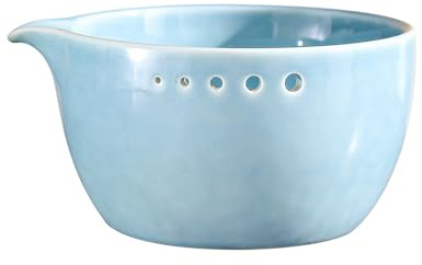Zkydhbd Elegante ciotola giapponese in ceramica per tritacarne aglio per una separazione efficiente delle foglie e cucina moderna design macina aglio gadget da cucina separatore foglie efficiente