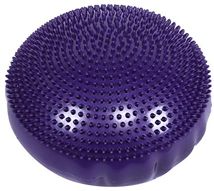 Garosa Sports Balancekissen Yogamatte Lila Soft Yoga Balance Board Disc Gym Stabilität Luftkissen Massagekissen ohne Inflator Pumpe Anti-Tear Exercise Yoga Mat