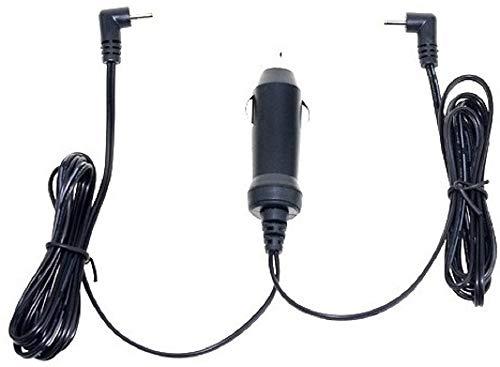 CARGADOR ESP ® KFZ Ladegerät Auto 12V kompatibel mit ersatz für DVD Player Medion P72022 MD 84873 MD84873 mit 2 Bildschirmen Ausgängen Ersetzt Ladekabel Netzadapter Netzteil Replacement