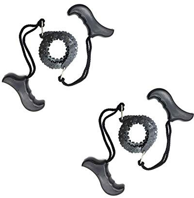 2PCS Pocket Chain Saw, Pocket Chainsaw Hand Chainsaw, Portable Outdoor Camping Folding Chain Hand Saw Tool for Camp