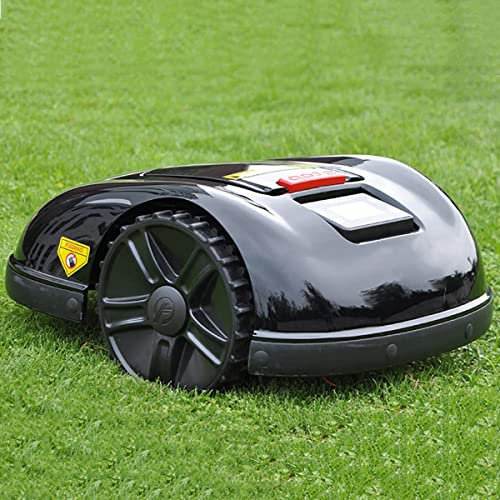Robot Lawnmower, Auto Charging Intelligent Robotic for Lawns up to 1300m², 28cm Cut Width & 2.5-5.5cm Cutting Heights, APP Wifi Control, Theft Protection, Pressure/Lift/Tilt/Bump Sensor,Rain Shelter